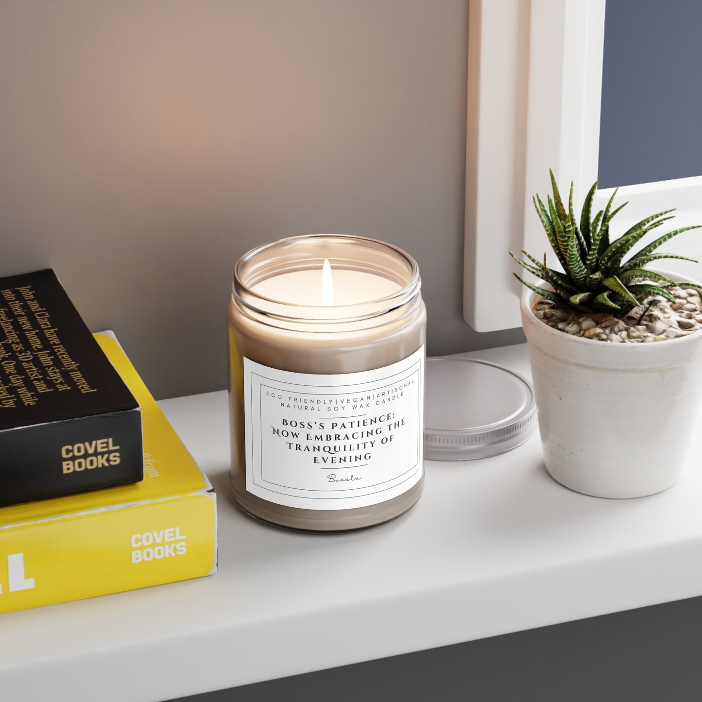 BOSS'S PATIENCE: NOW EMBRACING THE TRANQUILITY OF EVENING Scented Candles, 9oz